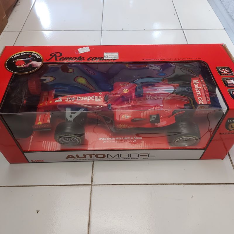 mobil ferrari mainan anak remote control besar
