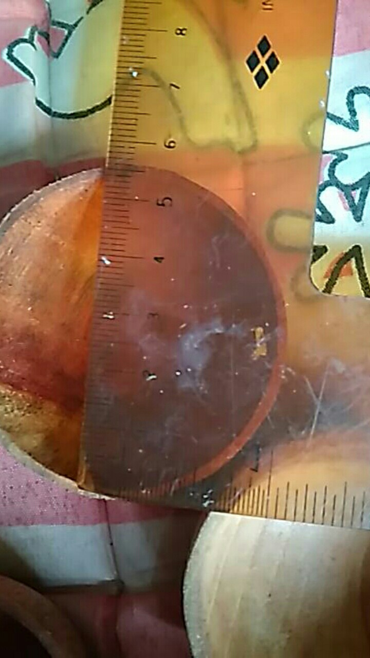 Paket 20 Pcs Mangkok Sambel Kayu Mahoni 6 Cm