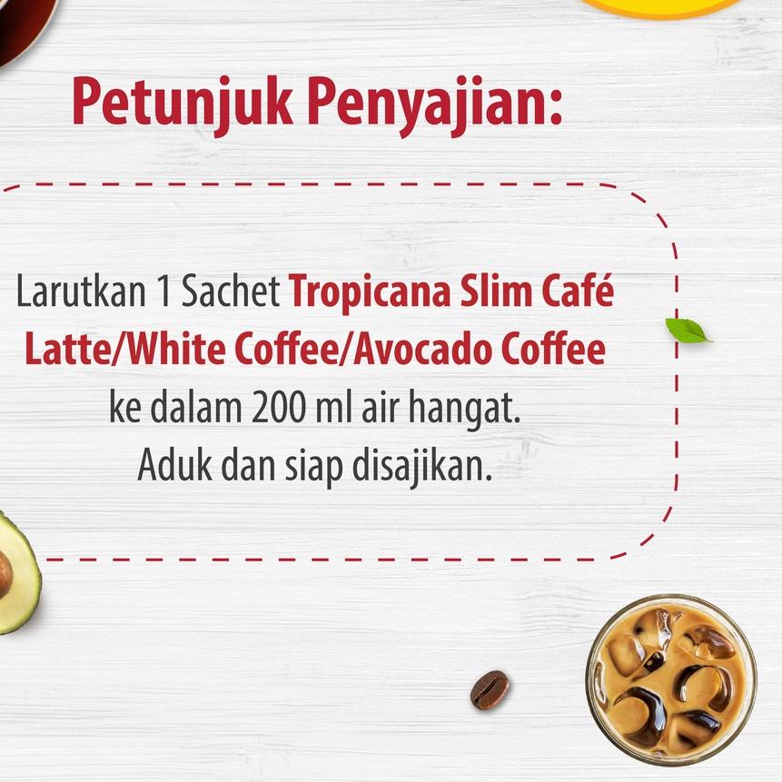 

❤[PROMO ⚡ALE!!!]❤ Paket Coffee Time - Tropicana Slim Cafe Latte + Tropicana Slim White Coffee - Kopi Bebas Gula paling murah