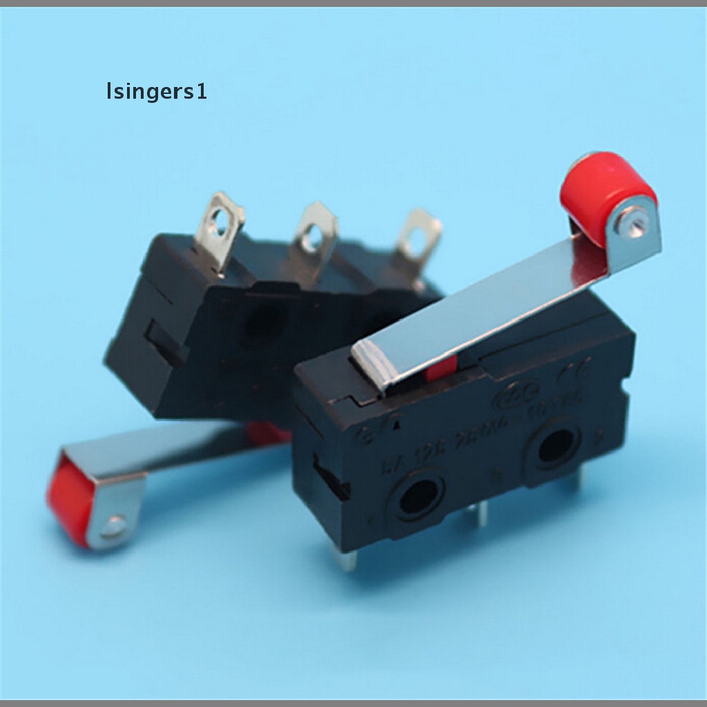 (lsingers1) 5pcs / Set Saklar Limit Switch Microswitch KW12-3 PCB