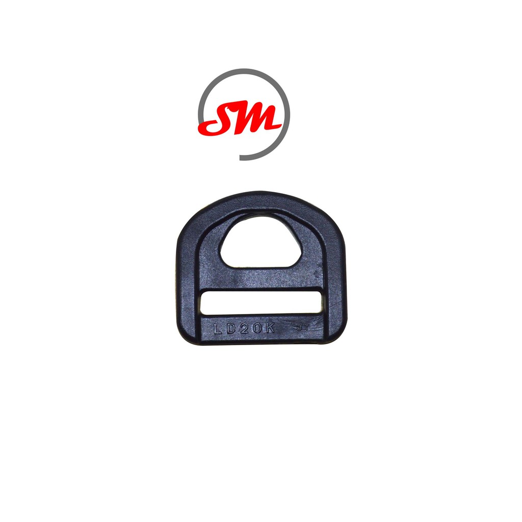 

RING D TAS PLASTIK BUCKLE YKK UKURAN 2.0 CM LD 20 K