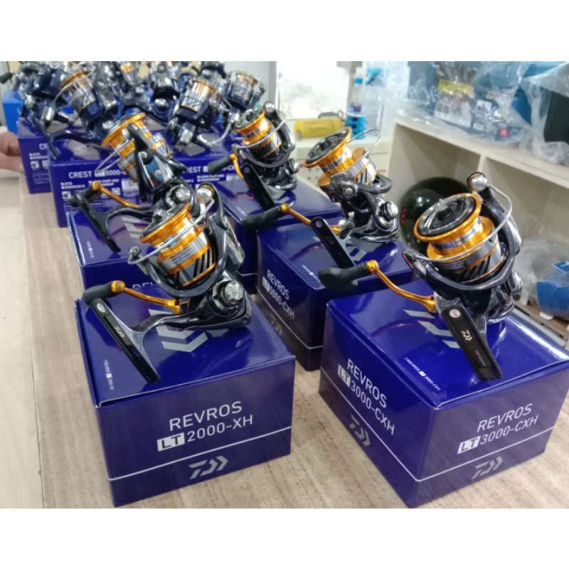 reel spining murah daiwa revros 19 LT Made in Vietnam size 1000. 2000. 3000. 4000. 5000