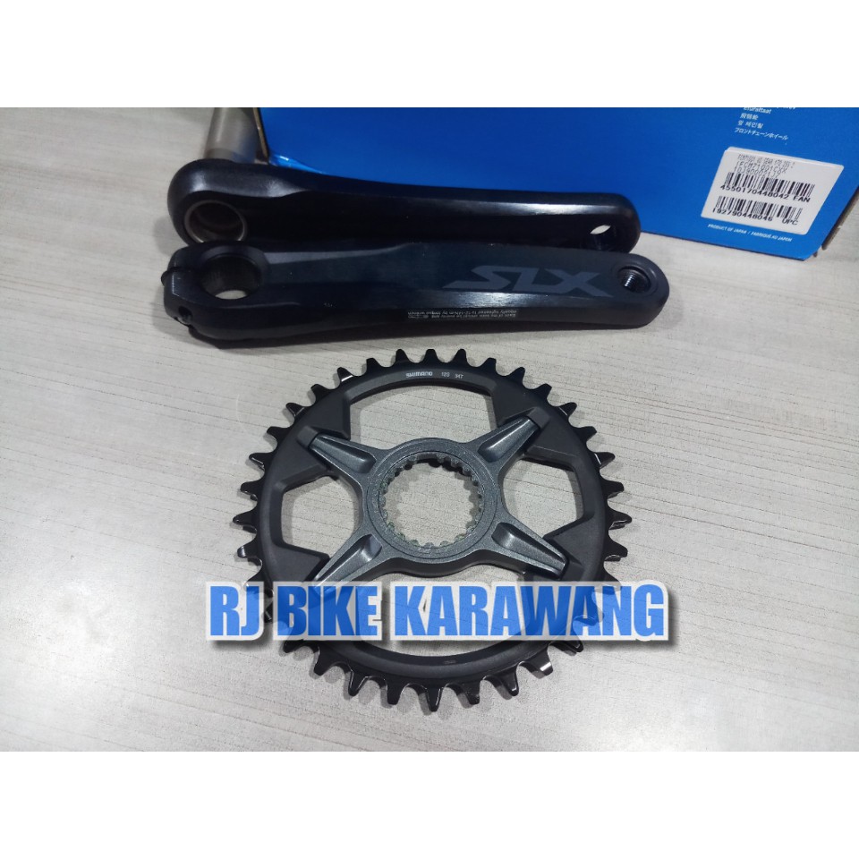 Crank Shimano SLX M7100 12 Speed Single 34T Chainline 56.5 MM Tanpa bb