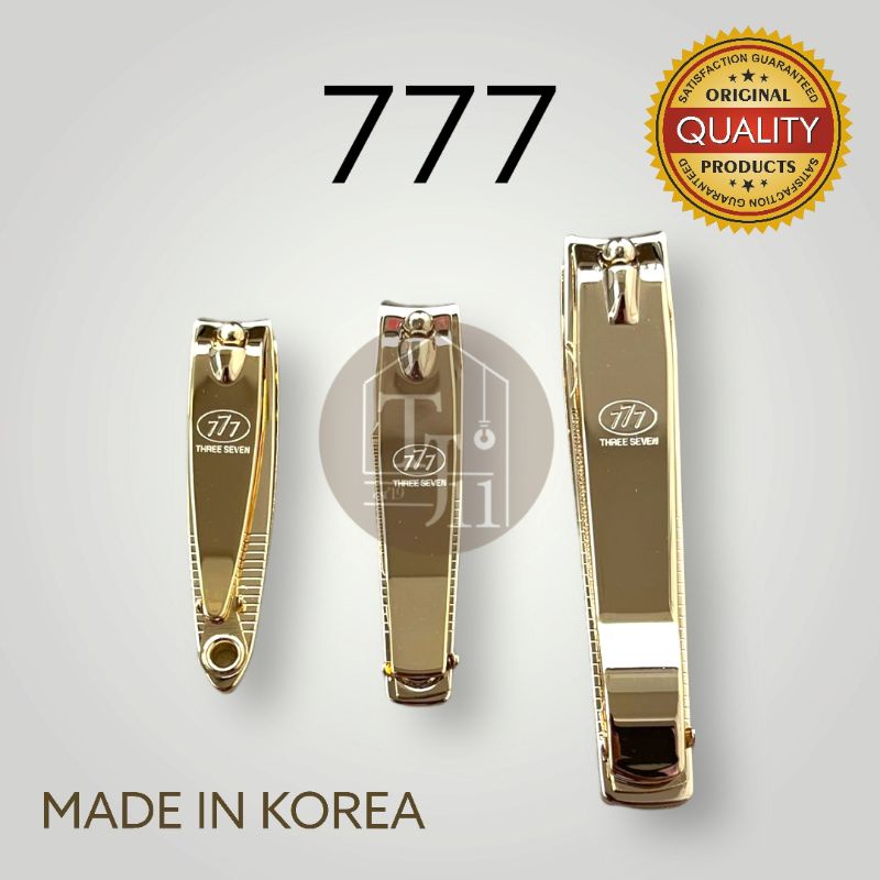 GUNTING KUKU 777 ORIGINAL MADE IN KOREA warna GOLD