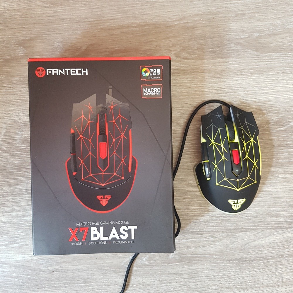 Fantech X7 Blast Macro RGB Gaming Mouse