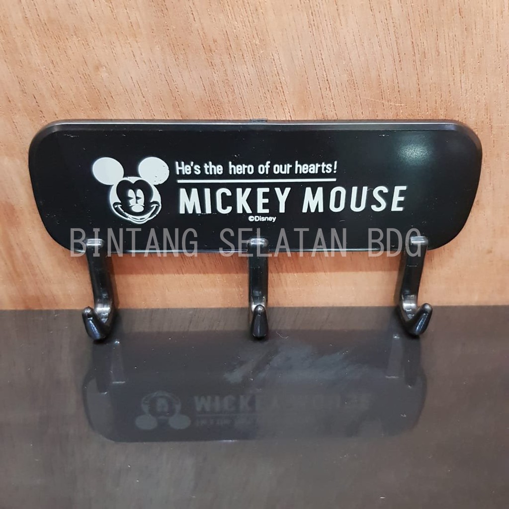 KAPSTOK / GANTUNGAN BAJU KARAKTER MICKEY MOUSE 1