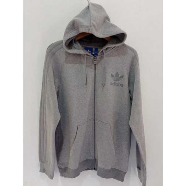Jaket Hoodie second branded Adidas ori