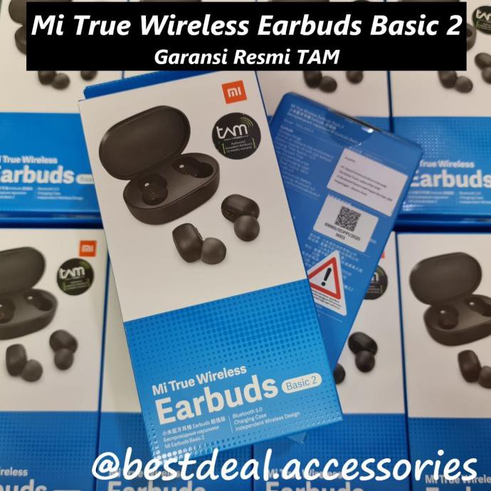 Mi True Wireless Earbuds Basic S / New Redmi AirDots Garansi Resmi TAM