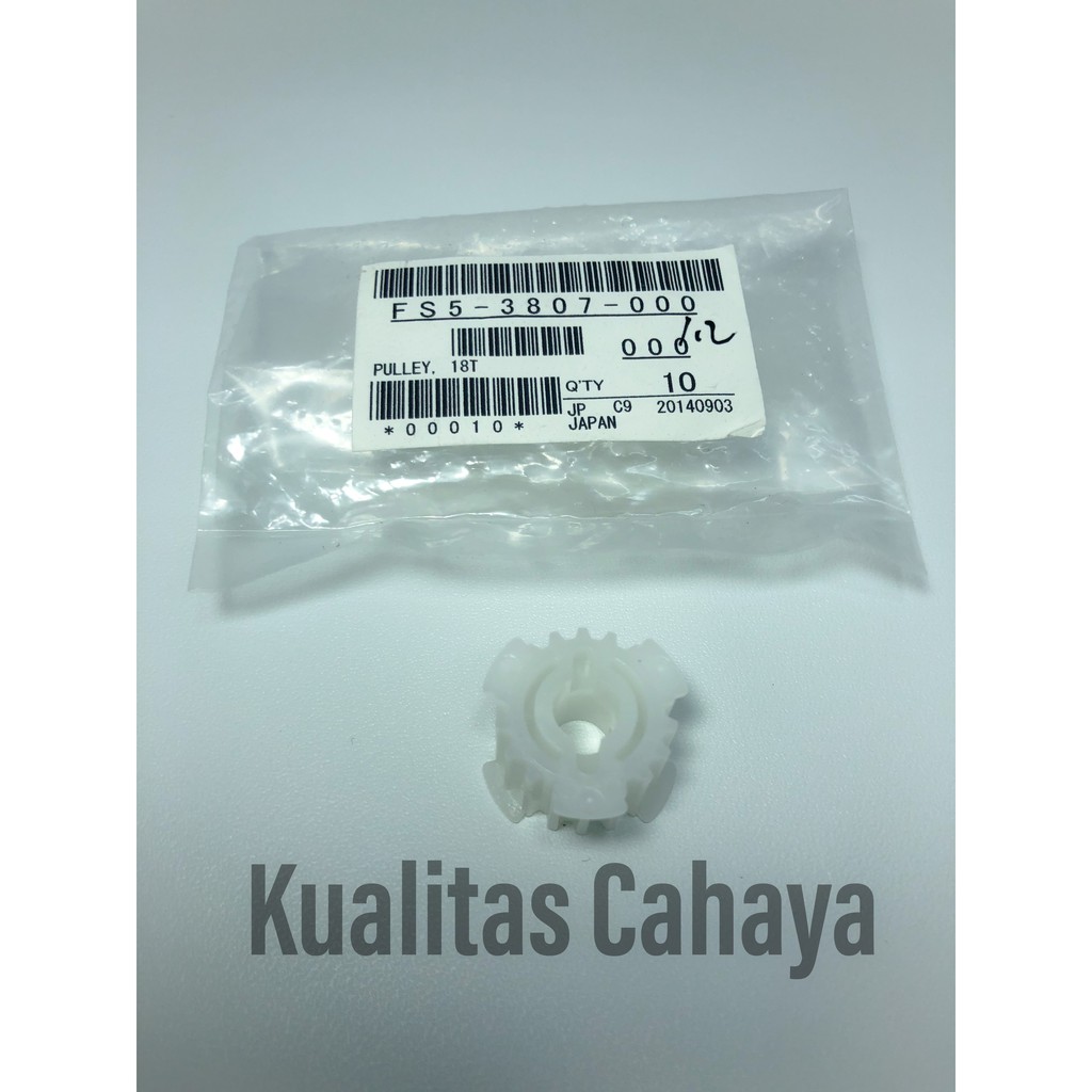 Gear Pulley 18T Mesin Fotokopi Canon IR 5000/6570/5075 FS5-3807-000 Original