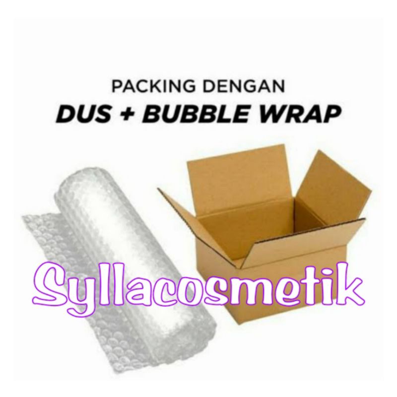 

Tambahan Packing Plastik Bubble + Kardus