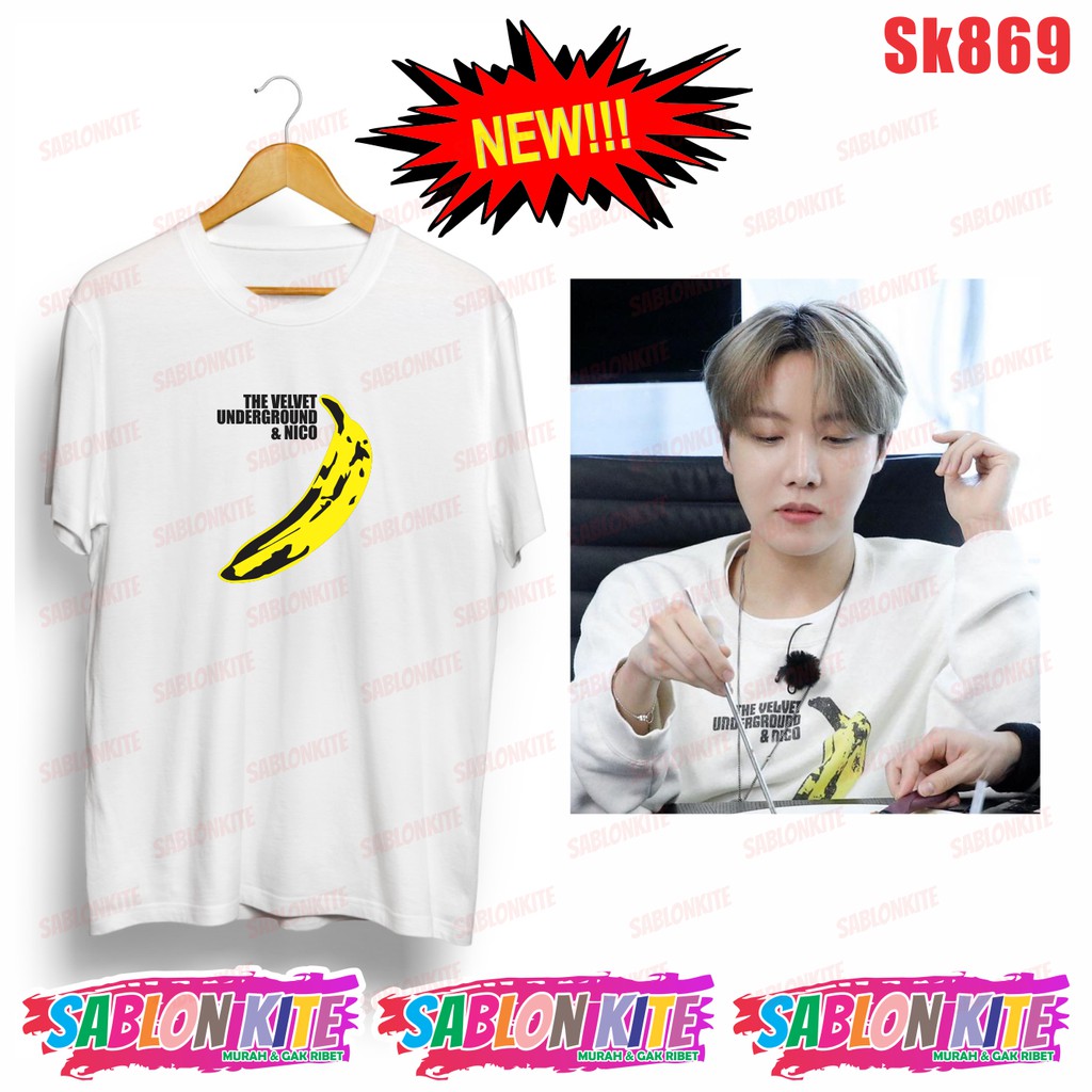 MURAH!!! KAOS KPOP NCT THE VELVET BANANA SK869 UNISEX ADA 6 WARNA COMBED 30S