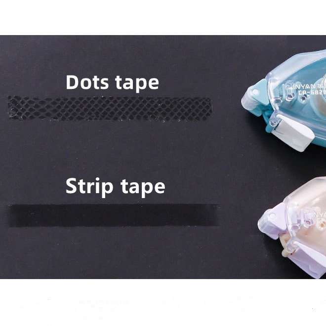 Correction Tape Dua Sisi Ukuran 600cm DIY Untuk Scrapbook / Amplop