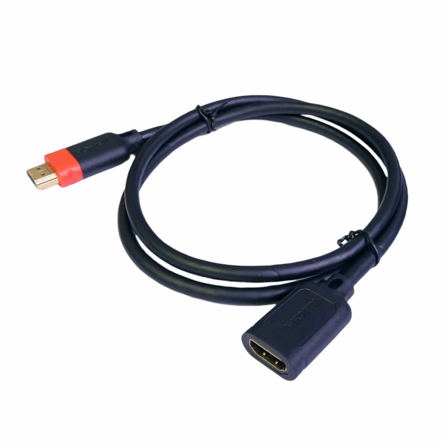 Howell Kabel HDMI Male to Female Versi 1.4 PVC 1M