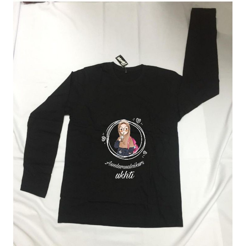 || Kaos Lengan Panjang #AssalamualaikumUkhti