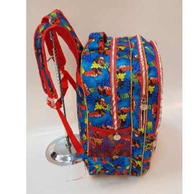 Tas Ransel Sekolah Anak Sd 5D Timbul 3 Ruang 17 Inch cars mc quin Tas Cowok Backpack Korea Stylish