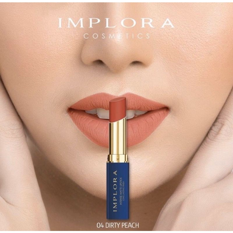 implora intens matte lipstick long lasting finish / lipstick implora / implora lip cream / implora