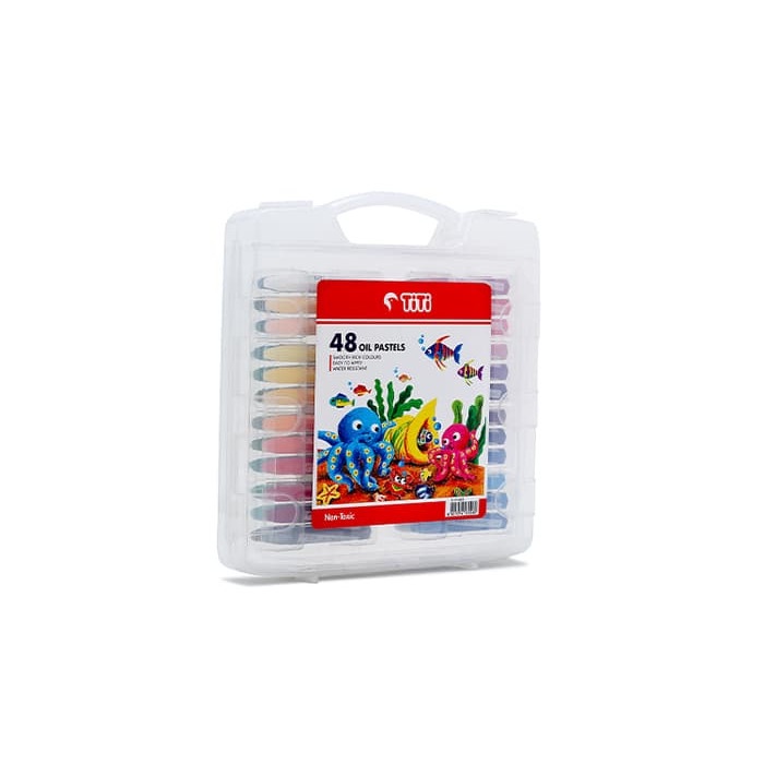 

CRAYON | OIL PASTEL TITI ISI 48 WARNA MURAH