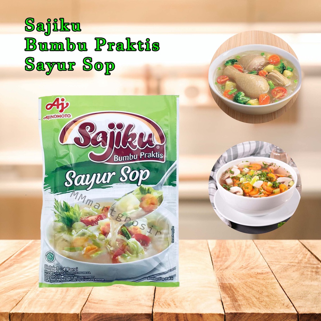 SAJIKU BUMBU SIAP PAKAI ANEKA SAYUR SOP 19g