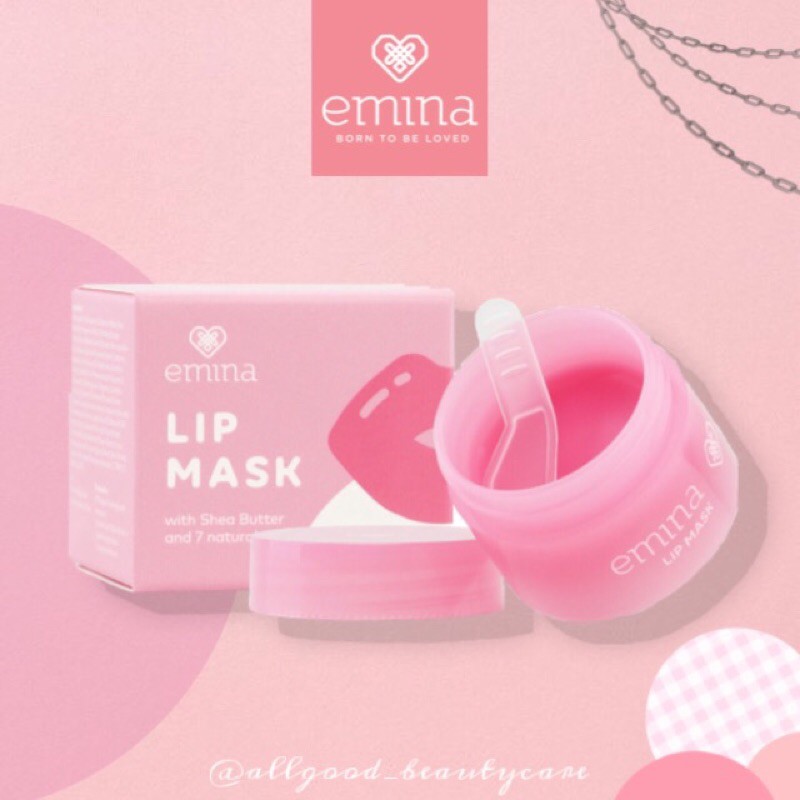 Emina Lip Mask 100% Original [BPOM]