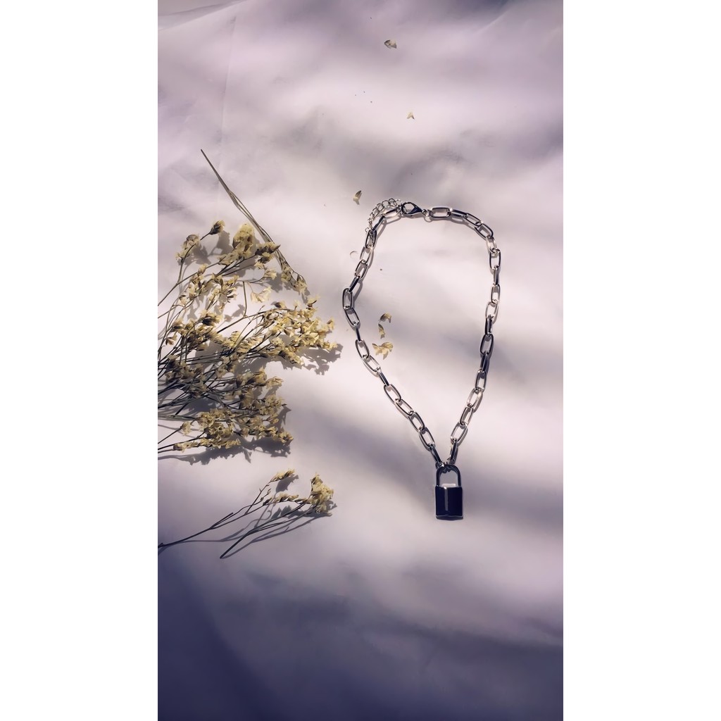 kalung gembok rantai besar