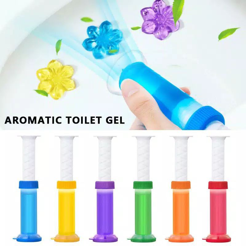 TOILET GEL cleaner pewangi Aromatic pembersih closet anti bau