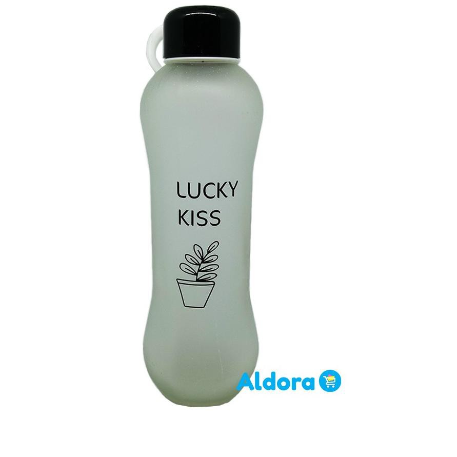 »»Promo Botol Minum Kaca Karakter Tebal Murah 600 ML Aldora {~~__~~}