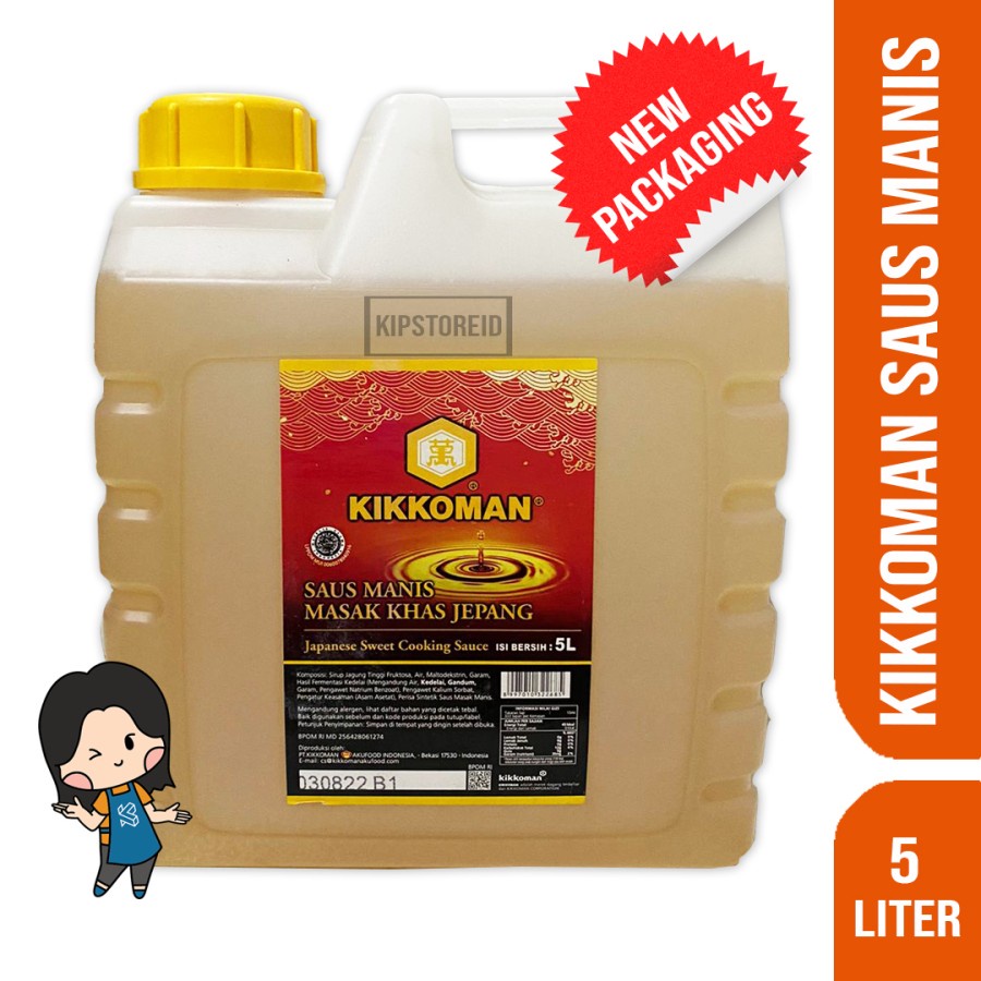 

Kikkoman Mirin HALAL 5L Cuka Sushi Bumbu Sushi Jepang
