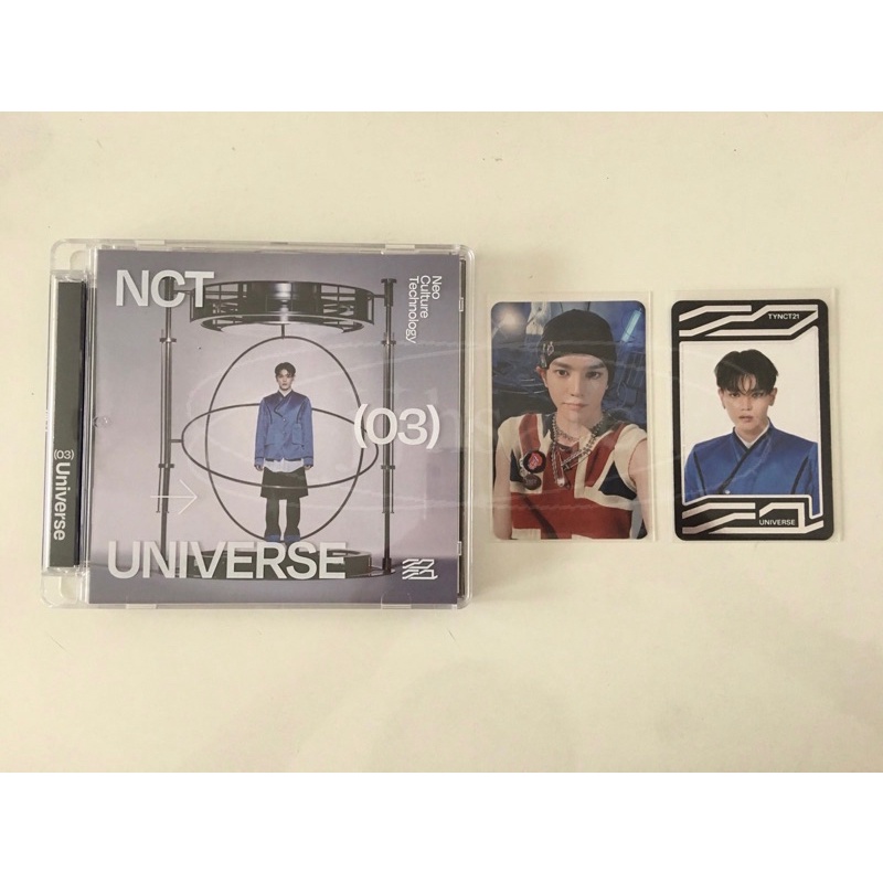 [+ poster] jewel case universe taeyong set pc uc album + rolled poster