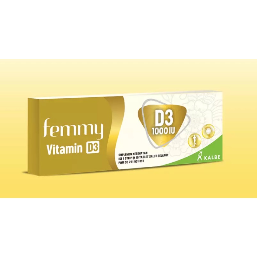 FEMMY D3 1000 IU BOX