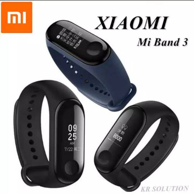 Xiaomi MiBand 3 OLED Original - Mi Mi-Band Mi Band 3 Promo Price