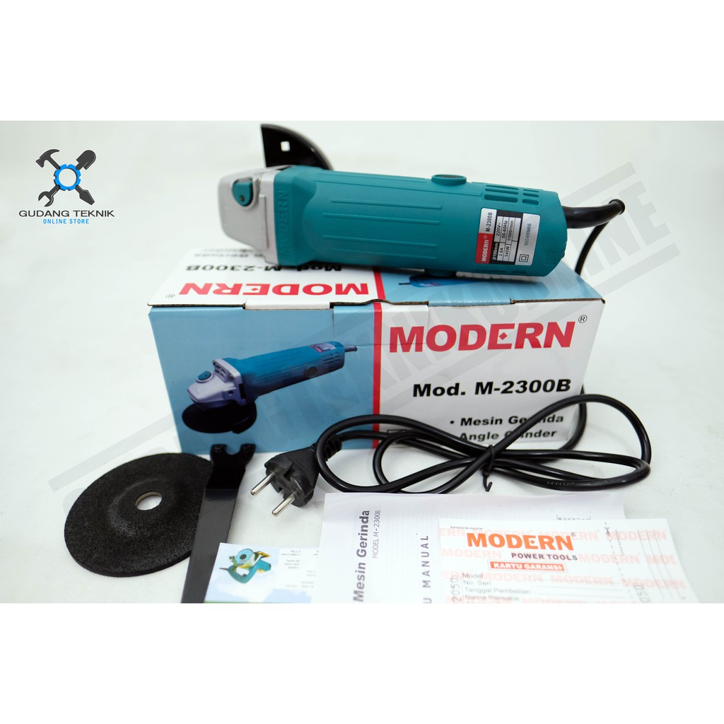 Modern M-2300B / Mesin Gerinda Modern M 2300 B Gerinda Tangan Modern M2300B Grinda Modern M2300 B