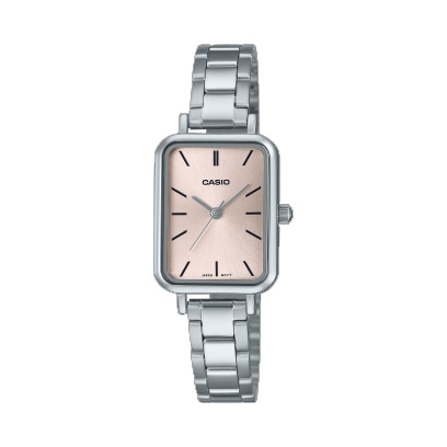 Casio General LTP V009D 1E / LTP-V009D-2E 4E 7E Jam Tangan Wanita Rantai Silver Stainless Steel Strap