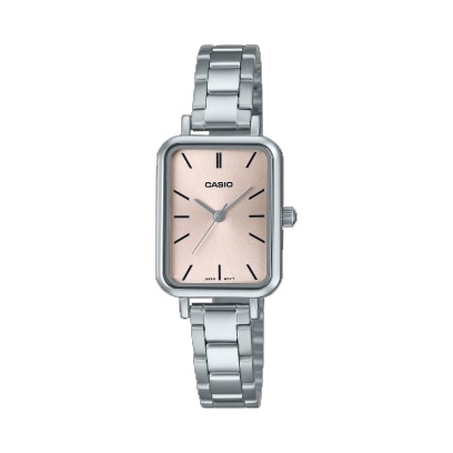 Casio Original LTP V009D 1E / LTP-V009D-2E 4E 7E Jam Tangan Wanita Rantai Silver Stainless Steel Strap