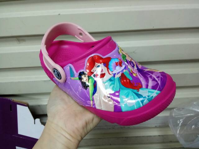 SALE Sandal Anak CROCS PRINCESS LED MATI ya