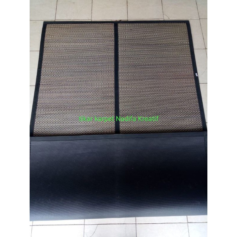karpet, tikar mendong, tikar lantai, tikar motif, karpet mendong, tikar pandan ukuran 2,7mX1m