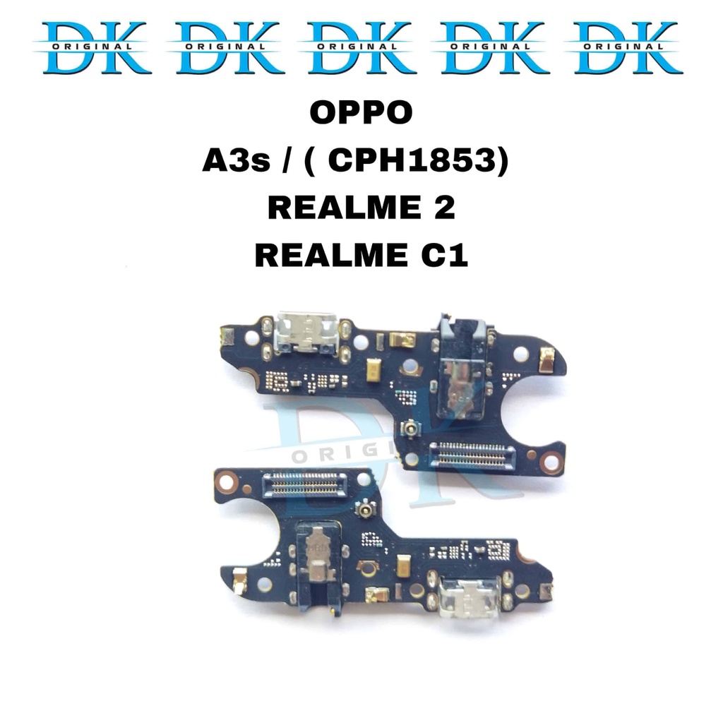 Jual Konektor Charger A3s Realme 2 C1 USB Papan Cas Mic Pcb Board