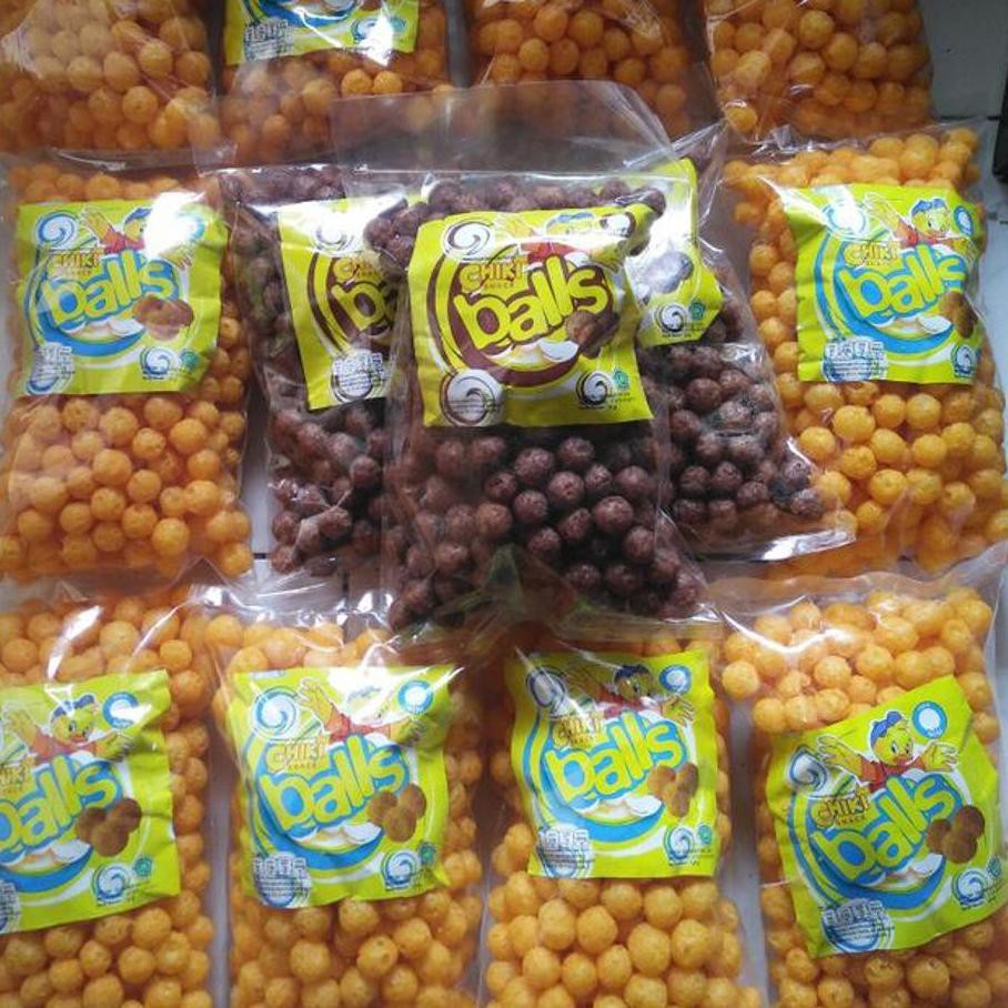 

Chiki Balls Keju Ayam Cokelat Cemilan Kiloan/Repack 200gr