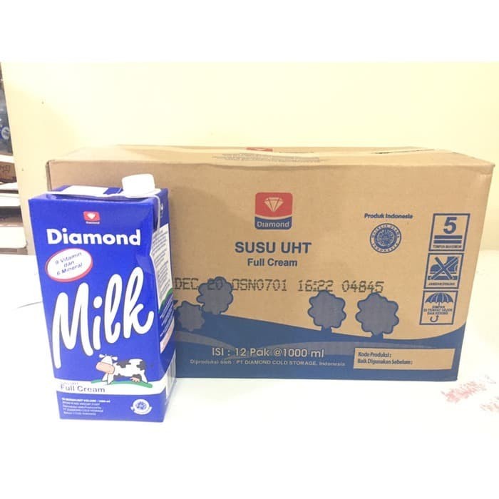 

Susu UHT Diamond 1L - KARTONAN GRAB GOJEK