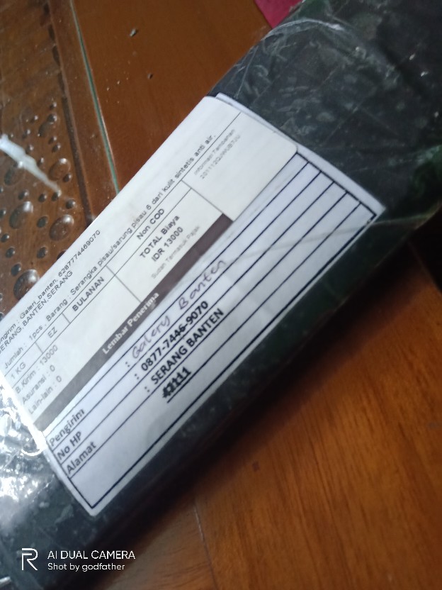 Serangka Pisau/sarung Pisau Dari Kulit Sintetis Anti Air