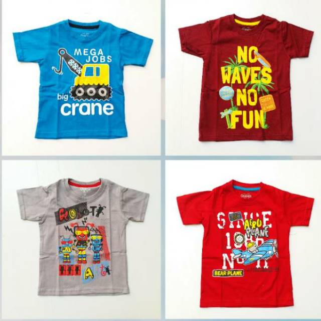 KAOS ANAK  COWOK baju  anak  laki  branded distro 1 10  tahun  