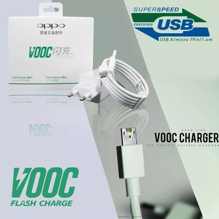 Charger Oppo Vooc Fast Charger 4A