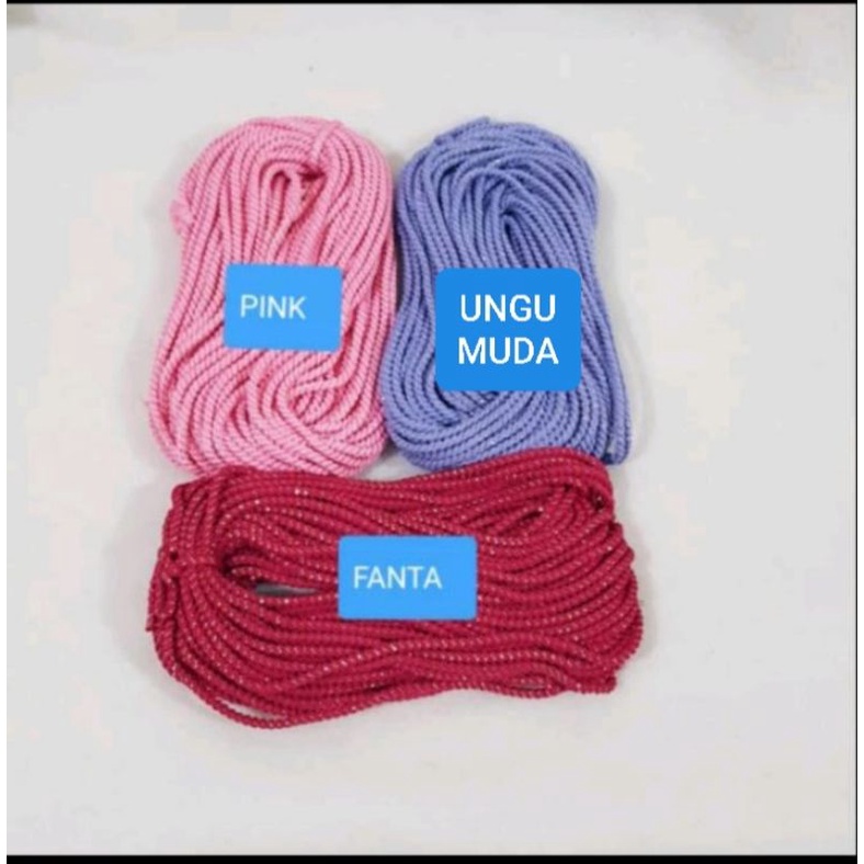 TALI GLITER BANGKOK DIAMETER 5mm ISI 10 METER