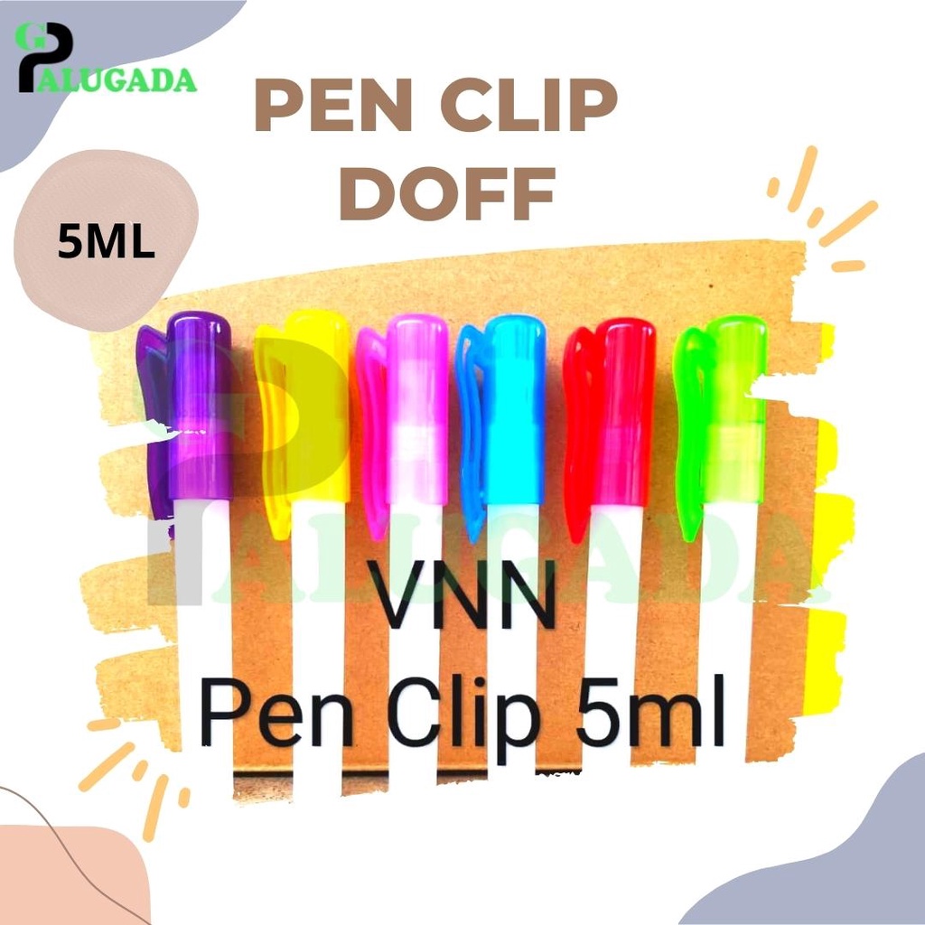 BOTOL PARFUM SPREY PEN CLIP DOFF 5ML - HARGA PERLUSIN