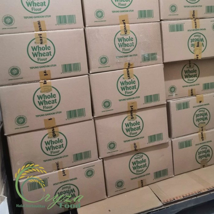 

b011tee Tepung Gandum Utuh Whole Wheat Flour Bogasari Naturich 5Kg. Da01D100