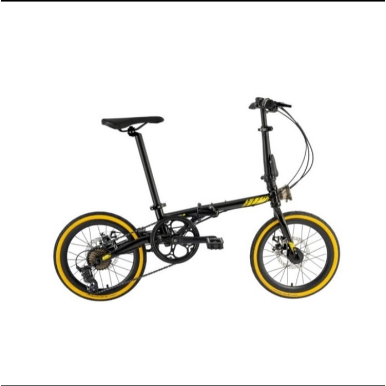 sepeda lipat folding bike element Troy 8speed new 2022