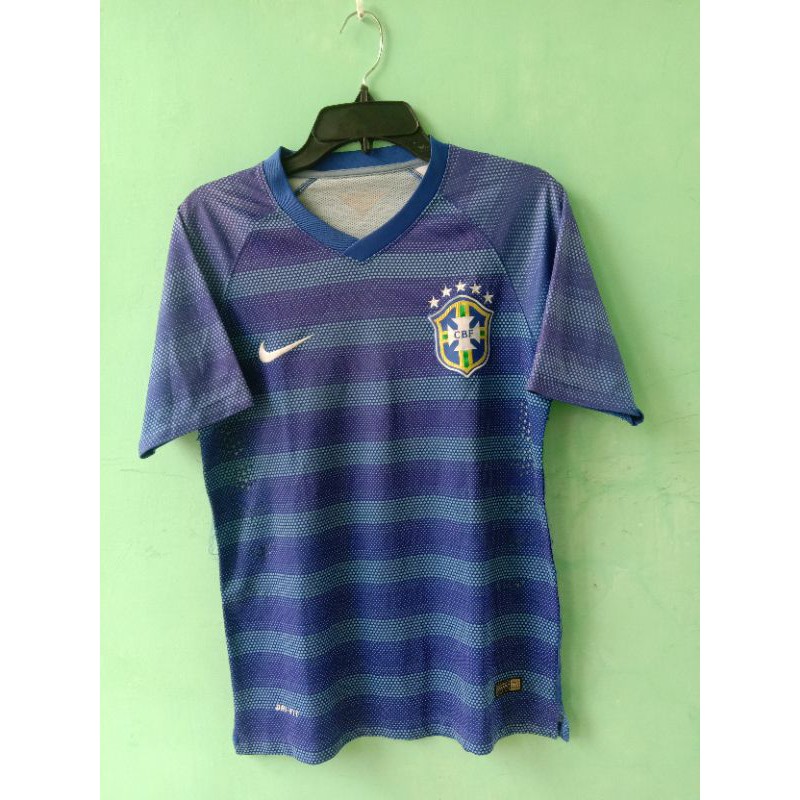 jersey retro timnas brazil away used