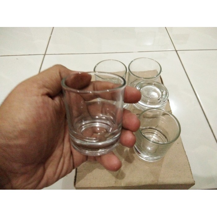 Gelas Sloki - Shot Glass - Gelas Wine - Gelas Mini - Gelas Souvenir
