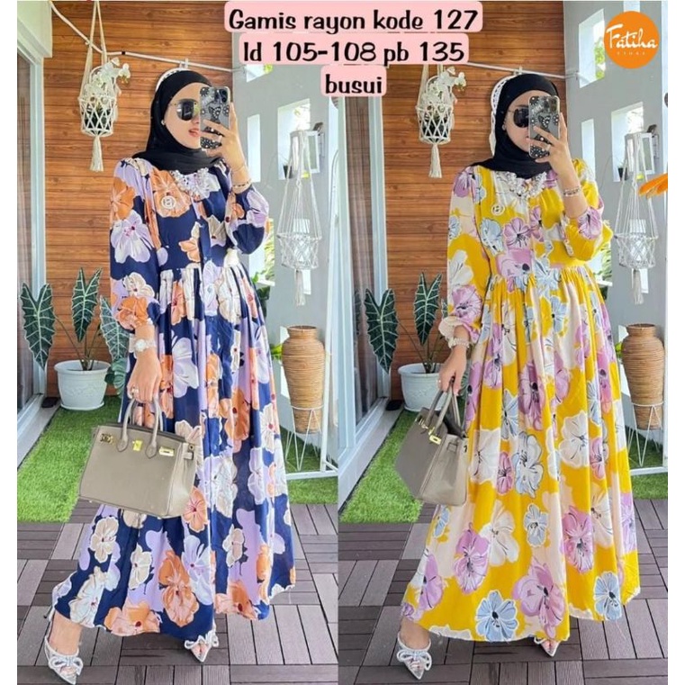 Gamis Rayon by Fatiha