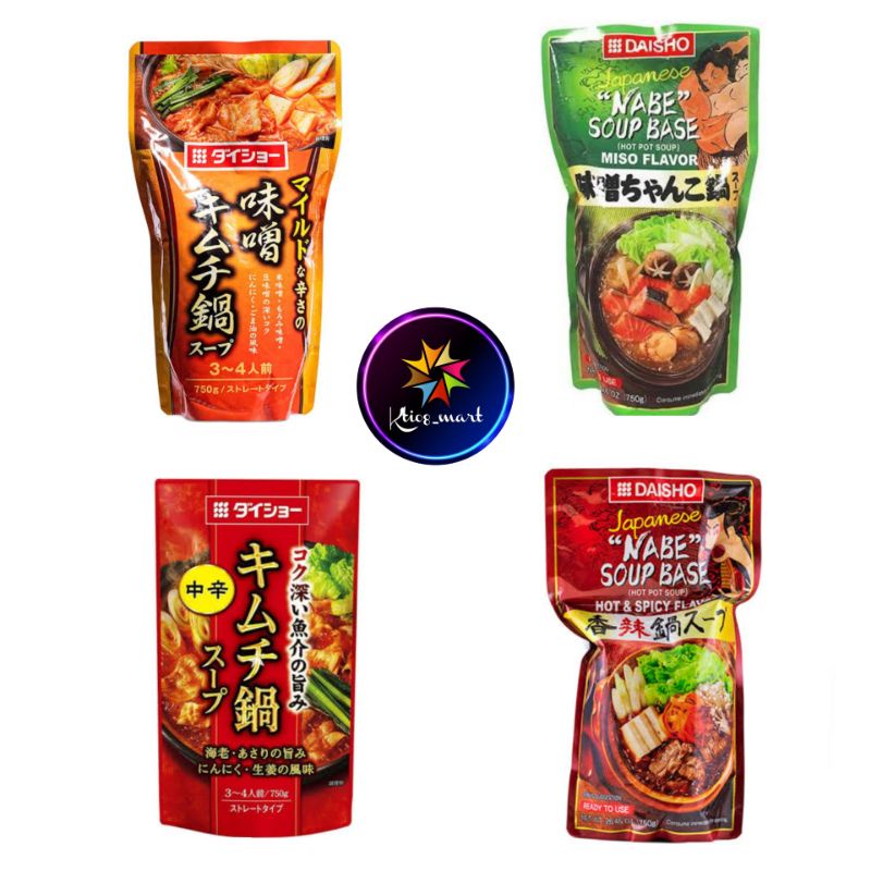 

Daisho Miso Soup Hot Pot 750gr/Bumbu Steamboat instan/import