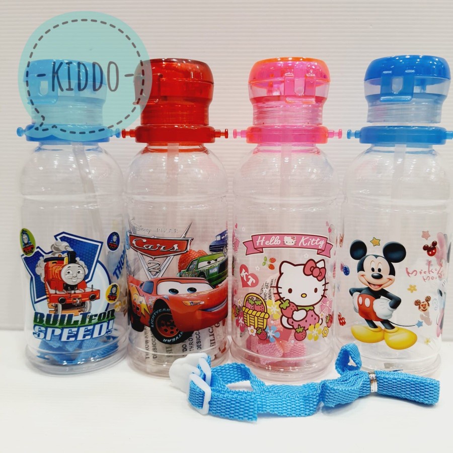 Botol minum karakter - termos anak 400ml - NW